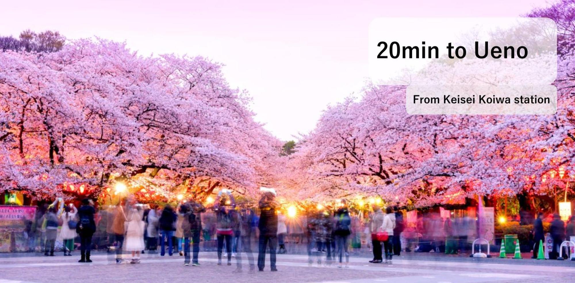 Asahistay -Koiwa, Free Parking O, Whole Family House, Japanese Garden Taste Τόκιο Εξωτερικό φωτογραφία